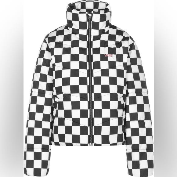 Vans Jackets & Blazers - Women's Vans Jackets & Coats Vans Checkered Puffer Jacket